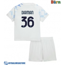 Fotballdrakt Barn Inter Milan Matteo Darmian #36 Bortedraktsett 2025-26 Kortermet (+ Korte bukser)